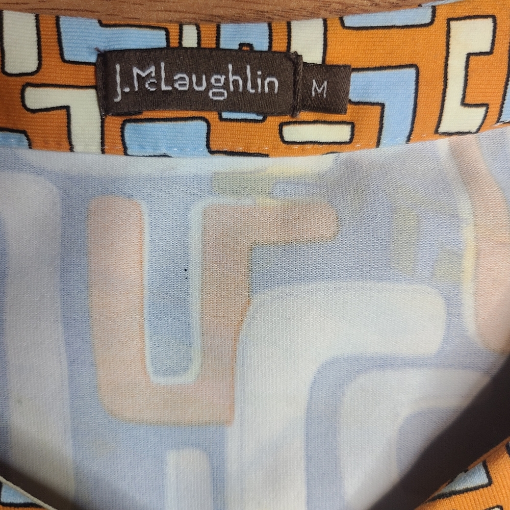 J. Mclaughlin Tunic Top Size Medium - image 3